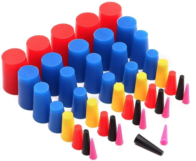 42 Piece Fluid Service Silicone Protective Plug Set